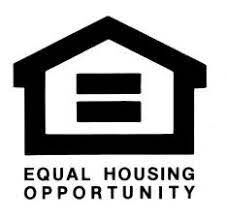 Equal Housing Opportunity logo with a house and equal sign.