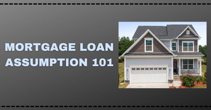 A house with a garage and text about mortgage loan options.